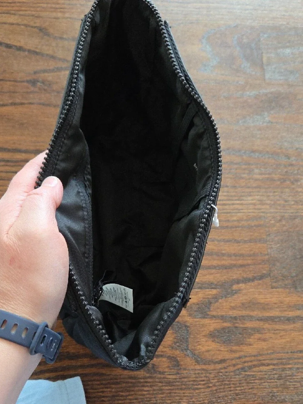 lululemon athletica Black Travel Toiletry Bag -NWT